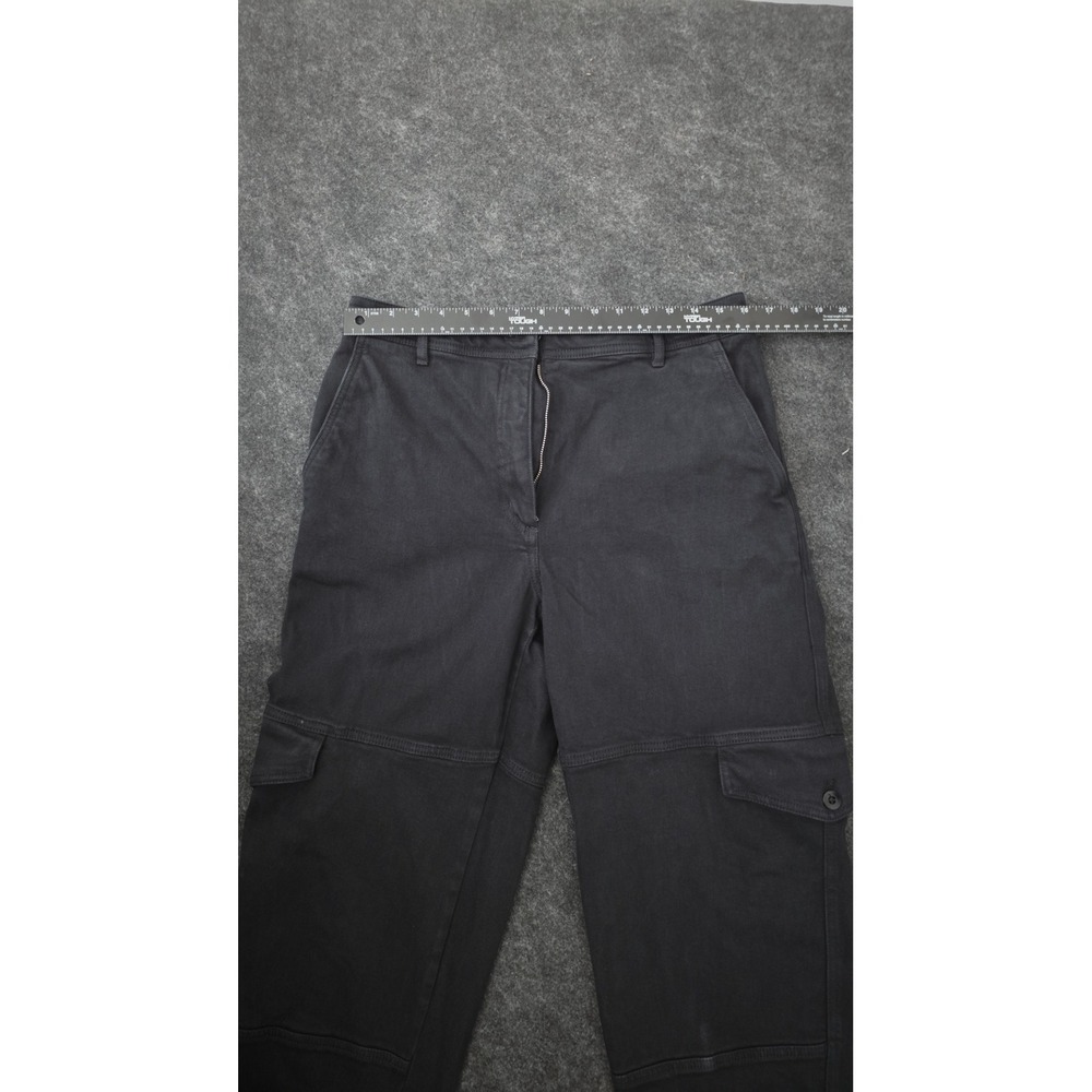 Wilfred Free Aritzia Black Cargo Pants High Rise Straight leg